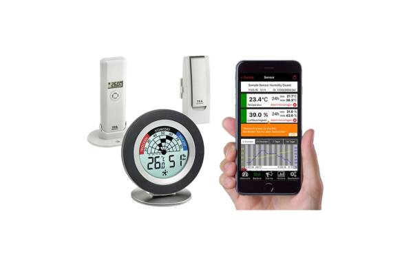 TFA Dostmann Wetterstation WeatherHub SET 8