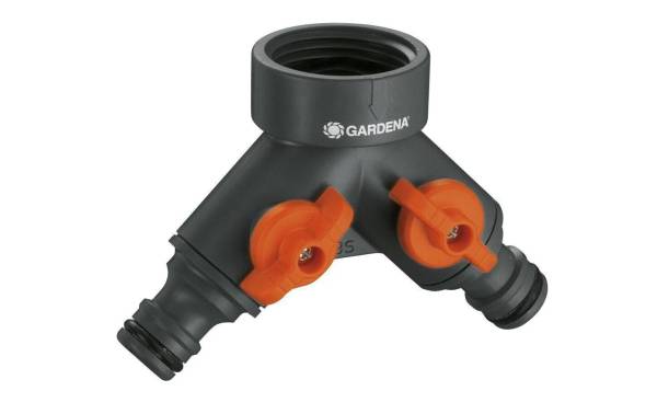 Gardena Wasserverteiler 26,5 mm (G 3/4) 2-Wege-Ventil