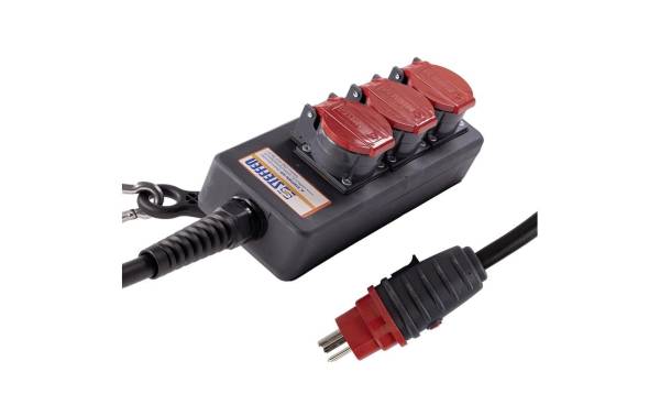 STEFFEN Industrie-Steckerleiste Professional 3x T25 IP55, 3 m
