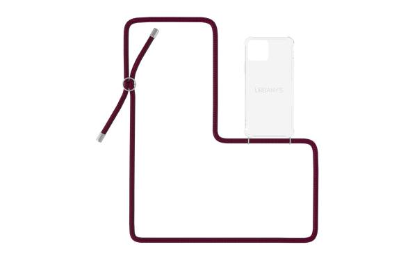 Urbany's Necklace Case iPhone 14 Red Wine