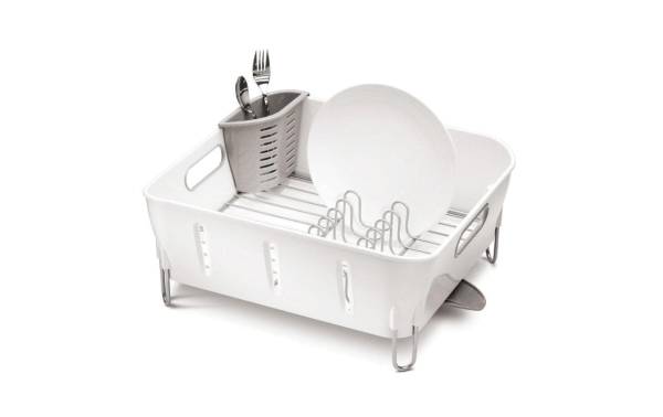 Simplehuman Abtropfgestell kompakt Weiss
