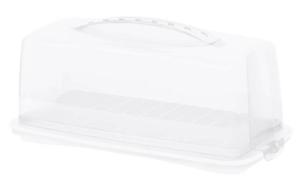 Rotho Cakebutler Fresh Transparent/Weiss