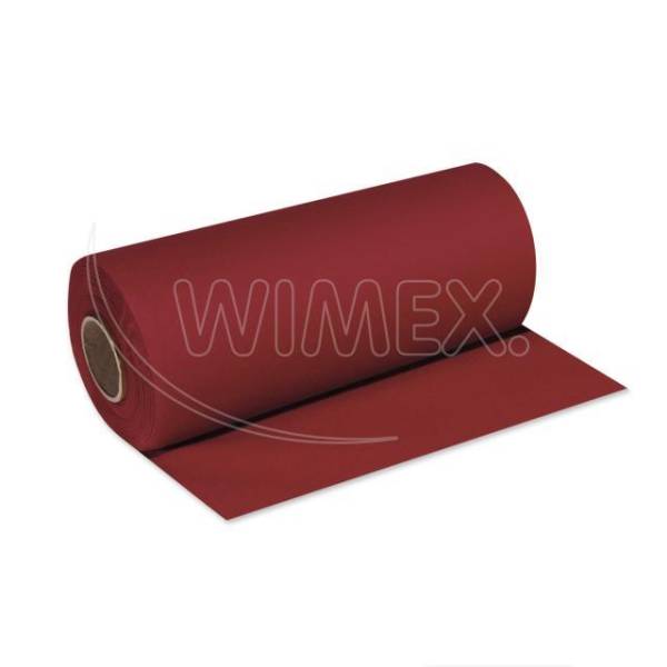 Tischläufer (PAP-Airlaid) PREMIUM bordeaux 40cm x 24m – 1 Stück