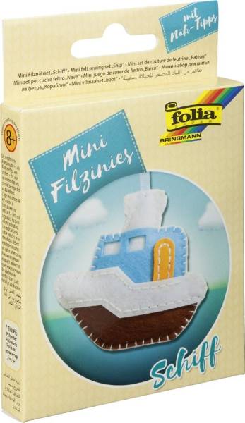 folia Mini Filz-Nähset 'Filzinies', 11-teilig, Pferd