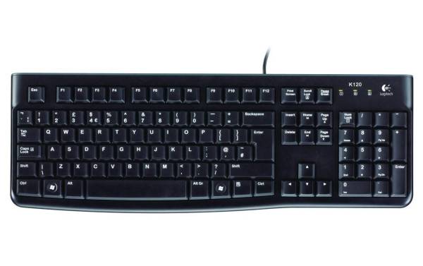 Logitech Tastatur K120 Business CH-Layout