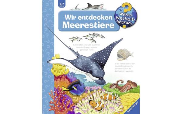 Ravensburger Kinder-Sachbuch WWW Meerestiere