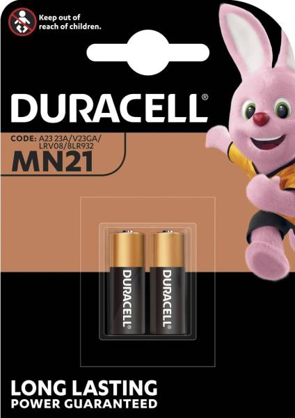 Batterie Specialty A23,LRV08,8LR932,12V 2 St. DURACELL MN21