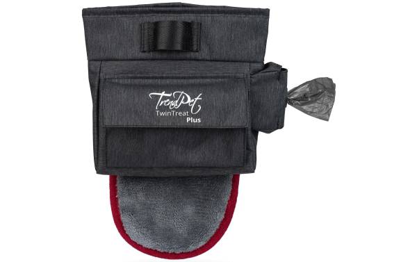 TrendPet Snack-Tasche TwinTreat Plus, Grau
