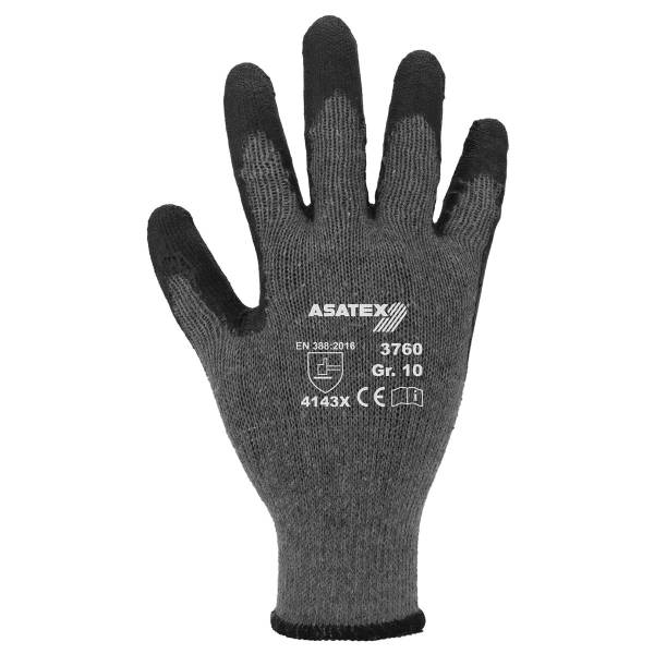 12 x Mechaniker Handschuhe Latex-Beschichtung EN388 4. 1. 4. 3. X