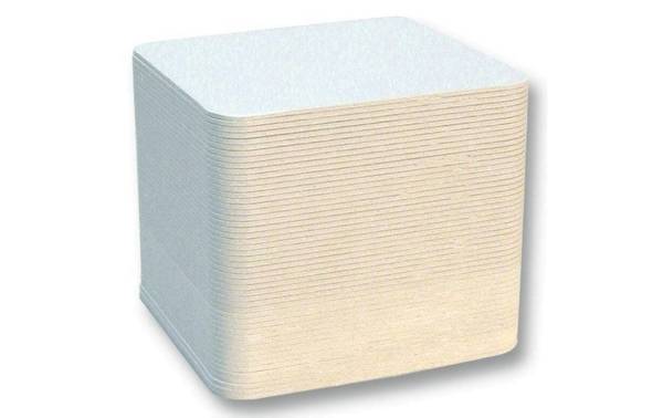folia Blanko-Bierfilze, quadratisch, 93 x 93 mm