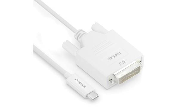 PureLink Kabel IS2210-015 USB Type-C – DVI-D, 1.5 m, Weiss