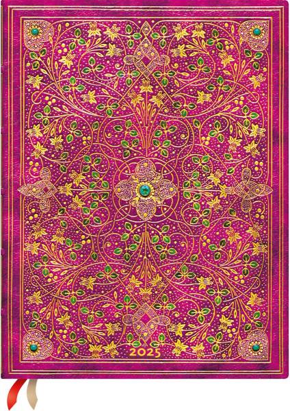 PAPERBLANKS Agenda Diamant. Thron. 2025 DHD6062 1W/2S VER Ult. HC DE 17.5x23cm