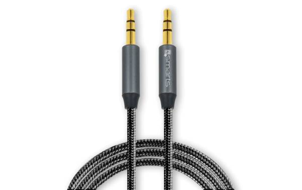 4smarts 3.5mm Audio Kabel 1m, schwarz
