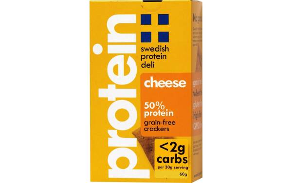 swedish protein deli Crackers Cheese 60 g