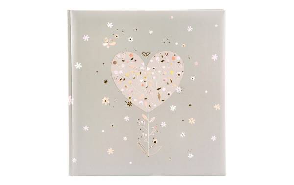 Goldbuch Hochzeitsalbum Elegant Hearts Mehrfarbig