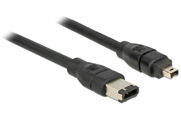 Delock FireWire-Kabel 400Mbps 6Pin-4Pin 1 m