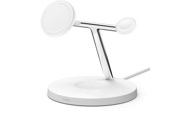 Belkin Wireless Charger Boost Charge Pro 3 in 1 15W Weiss