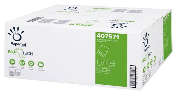 BioTech Toilettenpapier Einzelblatt