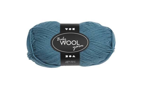 Creativ Company Wolle Babygarn Merino 50 g 14/4 Petrol