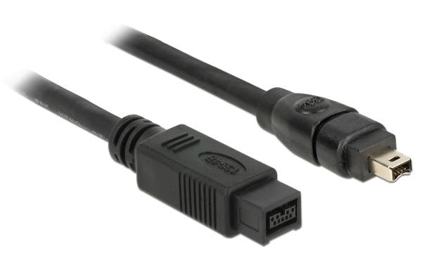 Delock FireWire-Kabel 400Mbps 9Pin-4Pin 2 m