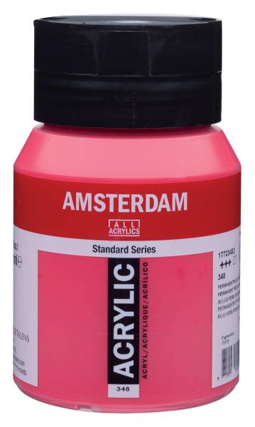 Acrylfarbe 500ml permanent rot purpur 348 AMSTERDAM 17723482