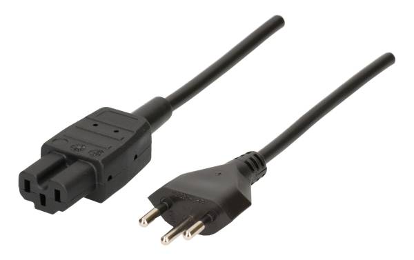 Max Hauri Netzkabel 2 m C15A-T12
