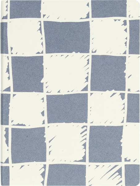 NUUNA Notizbuch Graphic L 56246 CHEEKY CHECKS 256 Seiten