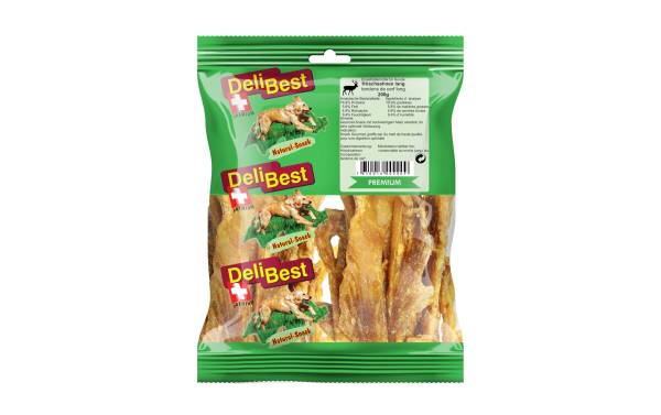 DeliBest Sehnen Premium Hirsch lang, 200 g