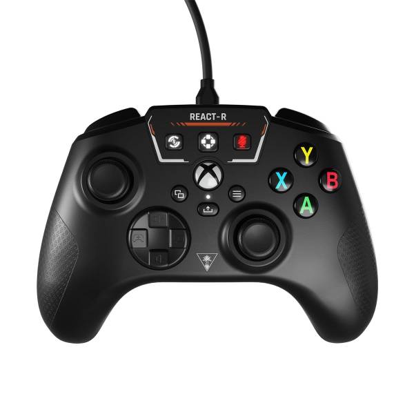 B. REACT-R Controller Wired, Black, Xbox/PC TURTLE TBS-0730-
