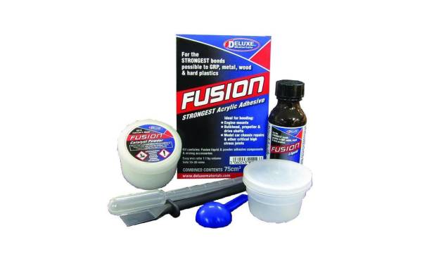 Deluxe Materials Modellbauklebstoff Fusion Set 1 Stück, Transparent