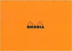 RHODIA Notizblock No. 38, DIN A3+, kariert, orange