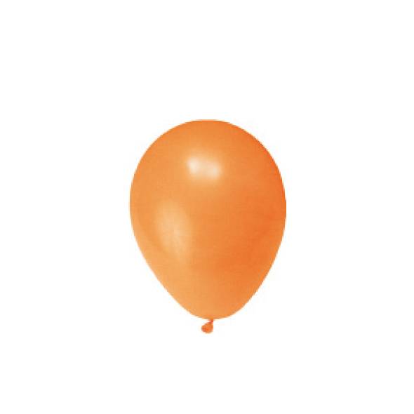 Luftballon orange 25cm M - 10 Stück