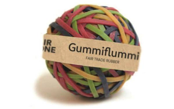 Fair Zone Gummiband Flummi mehrfarbig