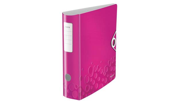 Ordner WOW Active 180°8cm pink A4 LEITZ 11060023
