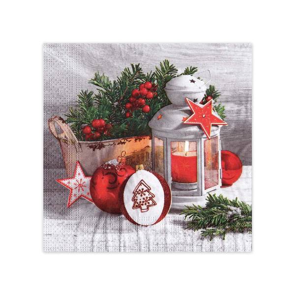 Serviette 3-lagig Weihnachten 33 x 33 cm – 20 Stück