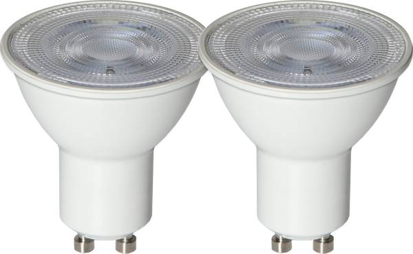 LED Leuchtmittel GU10 2er Pack Spotlight Basic