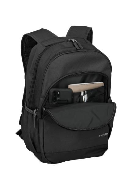 Travelite KICK OFF Rucksack L, Schwarz