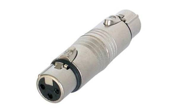 Neutrik Audio-Adapter NA3FF XLR 3 Pole, female – XLR 3 Pole, female
