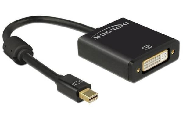 Delock Konverter Mini-D – DVI-I Schwarz