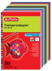 herlitz Transparentpapier, 200 x 300 mm, Inhalt: 10 Blatt