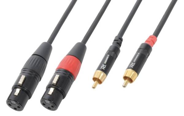 PD Connex CX68-6 XLR 3 Pole, female – Cinch 6 m