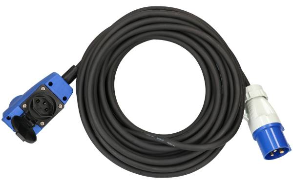 maxCAMP Verlängerungskabel 15 m, CEE16 zu CEE16/T23