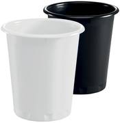 DURABLE Papierkorb BASIC, Kunststoff, 13 Liter, weiß