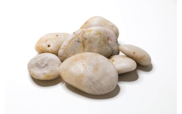 Ambiance Dekosteine 4-6 cm, Glitter Grau