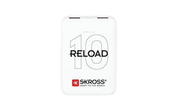 Reload 10 Battery 10000mAh 5V/1A white SKROSS 1.40013