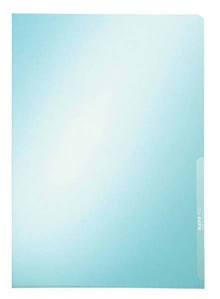 Sichthüllen Premium A4 blau, 0,15mm 100 Stück LEITZ 41000035
