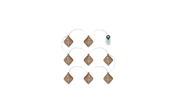 Sirius LED-Lichterkette Nellie, 8 LEDs, 1.3 m, Braun