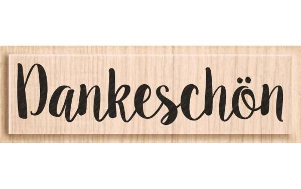 Heyda Motivstempel Dankeschön Hellbraun