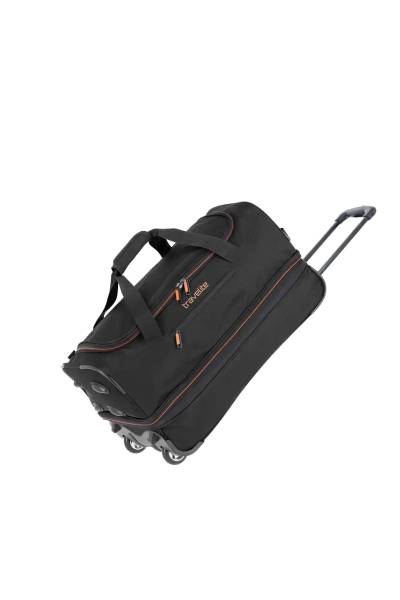 Travelite BASICS Rollenreisetasche, 55cm, Schwarz