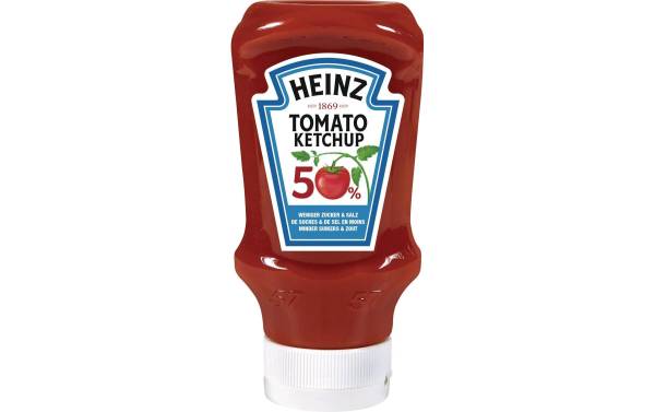 Heinz Tomaten Ketchup 50% weniger Zucker 545 g
